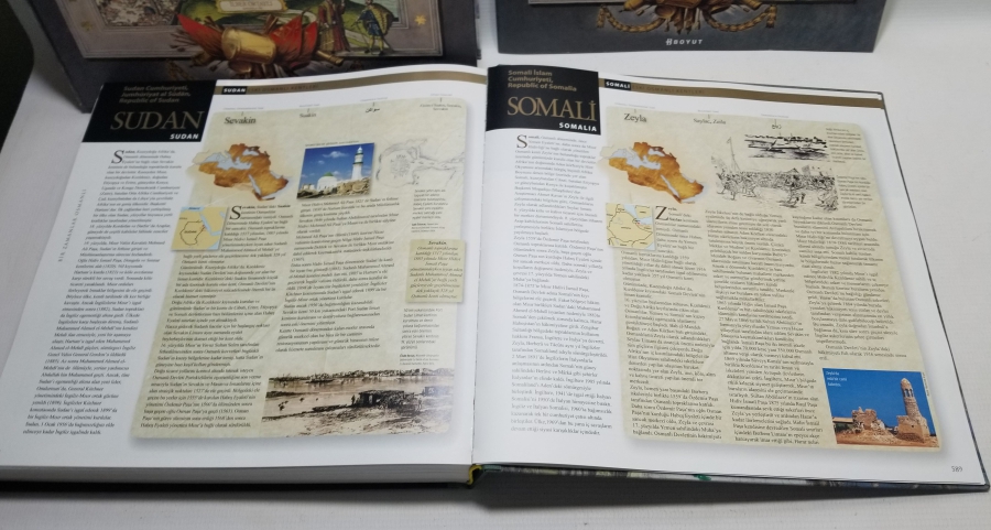 KUTUSUNDA OSMANLI İMPARATORLUĞU'NUN ÜÇ KITADAKİ İZLERİ İSİMLİ KİTAP