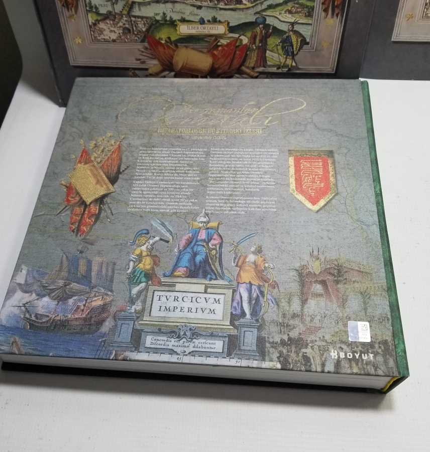 KUTUSUNDA OSMANLI İMPARATORLUĞU'NUN ÜÇ KITADAKİ İZLERİ İSİMLİ KİTAP