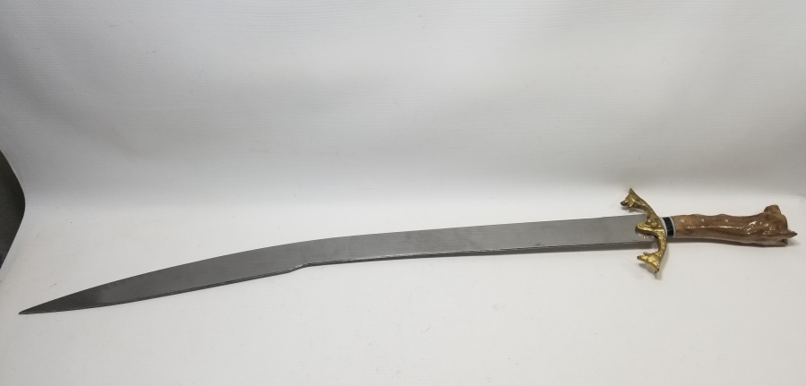 KURT BAŞLI ÖZEL YAPIM DEKORATİF KILIÇ