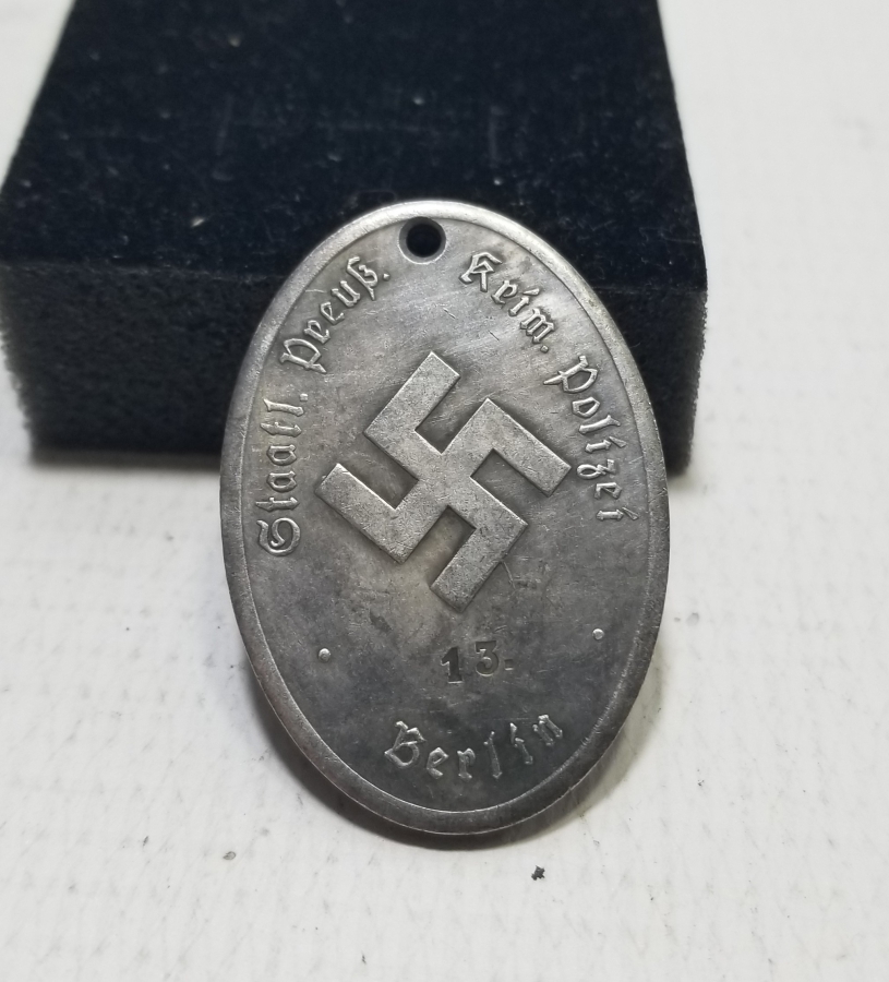 ÜZERİ GAMALI HAÇLI NAZİ HATIRA GÜMÜŞ MADALYON