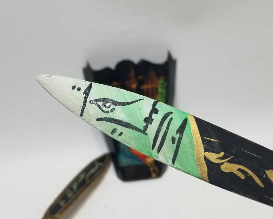 ORİJİNAL KAŞIKLIĞIYLA KONYA İŞİ EL BOYAMA DUVAR KAŞIĞI TAKIMI