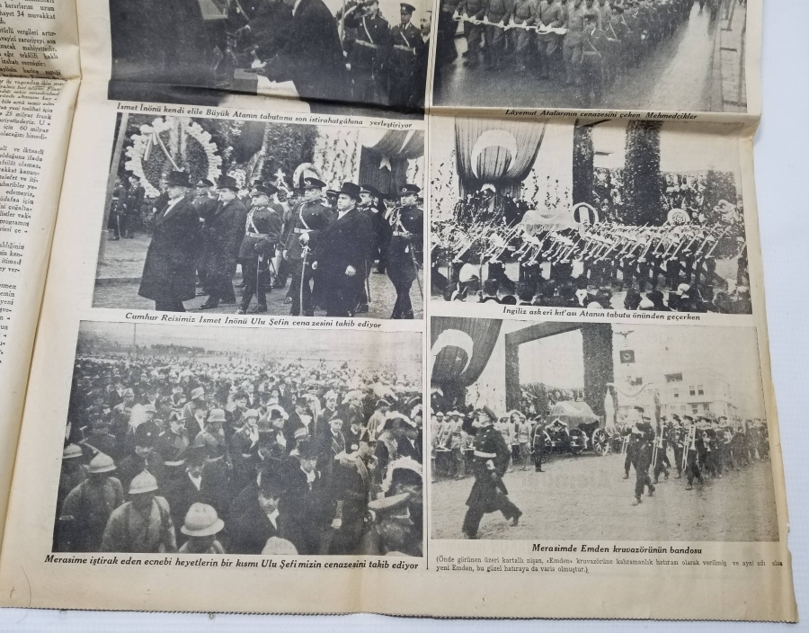 24 KASIM 1938 TARİHLİ GAZETE