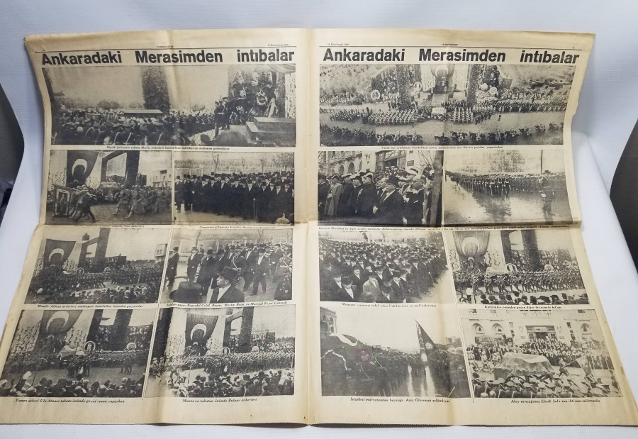 24 KASIM 1938 TARİHLİ GAZETE