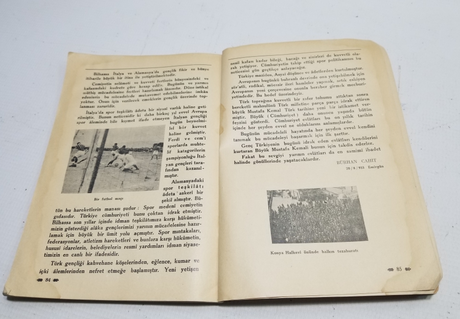 1933 YILI MUDANYA-LOZAN-ANKARA İSİMLİ KİTAP