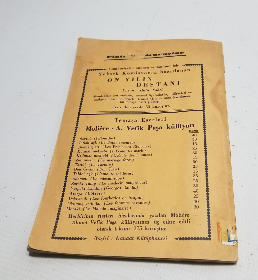 1933 YILI MUDANYA-LOZAN-ANKARA İSİMLİ KİTAP