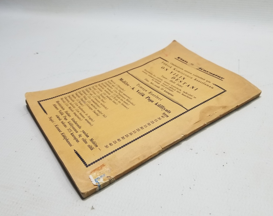 1933 YILI MUDANYA-LOZAN-ANKARA İSİMLİ KİTAP