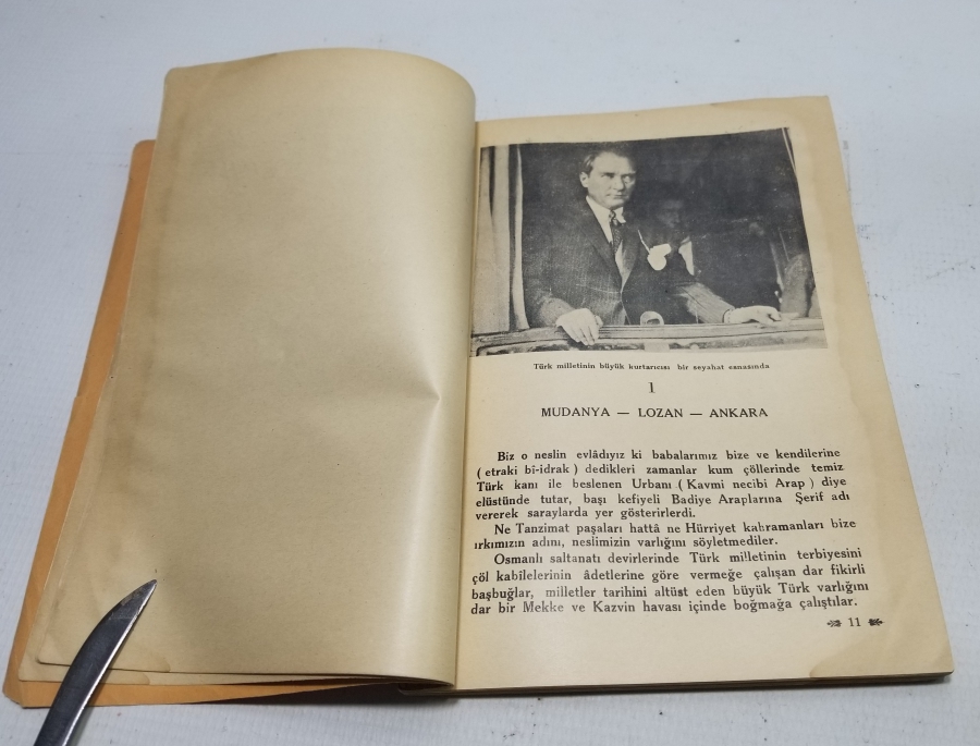 1933 YILI MUDANYA-LOZAN-ANKARA İSİMLİ KİTAP