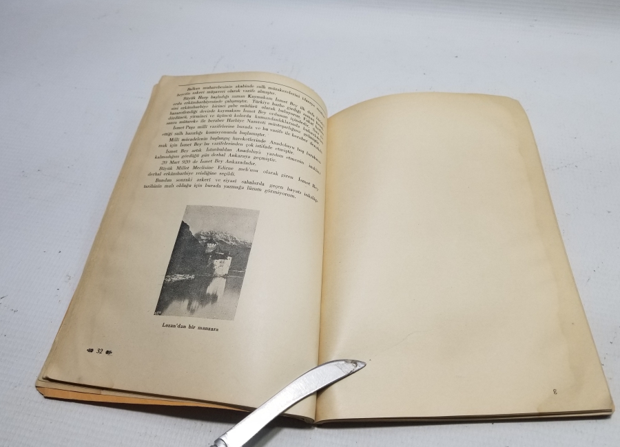 1933 YILI MUDANYA-LOZAN-ANKARA İSİMLİ KİTAP