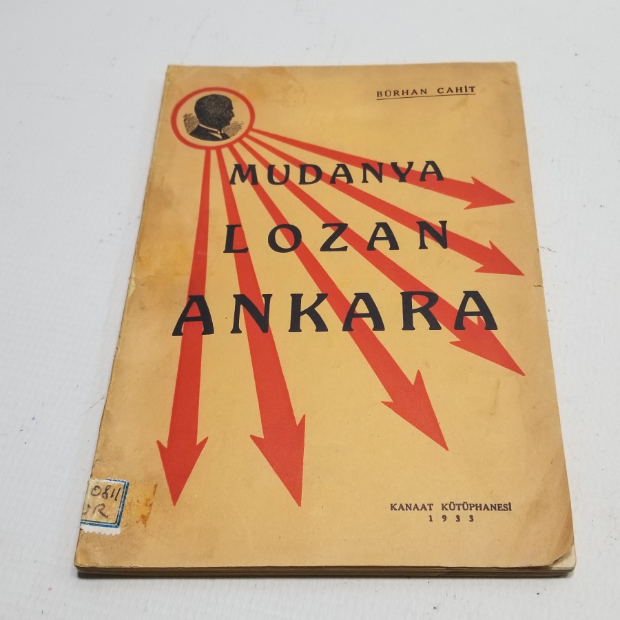1933 YILI MUDANYA-LOZAN-ANKARA İSİMLİ KİTAP