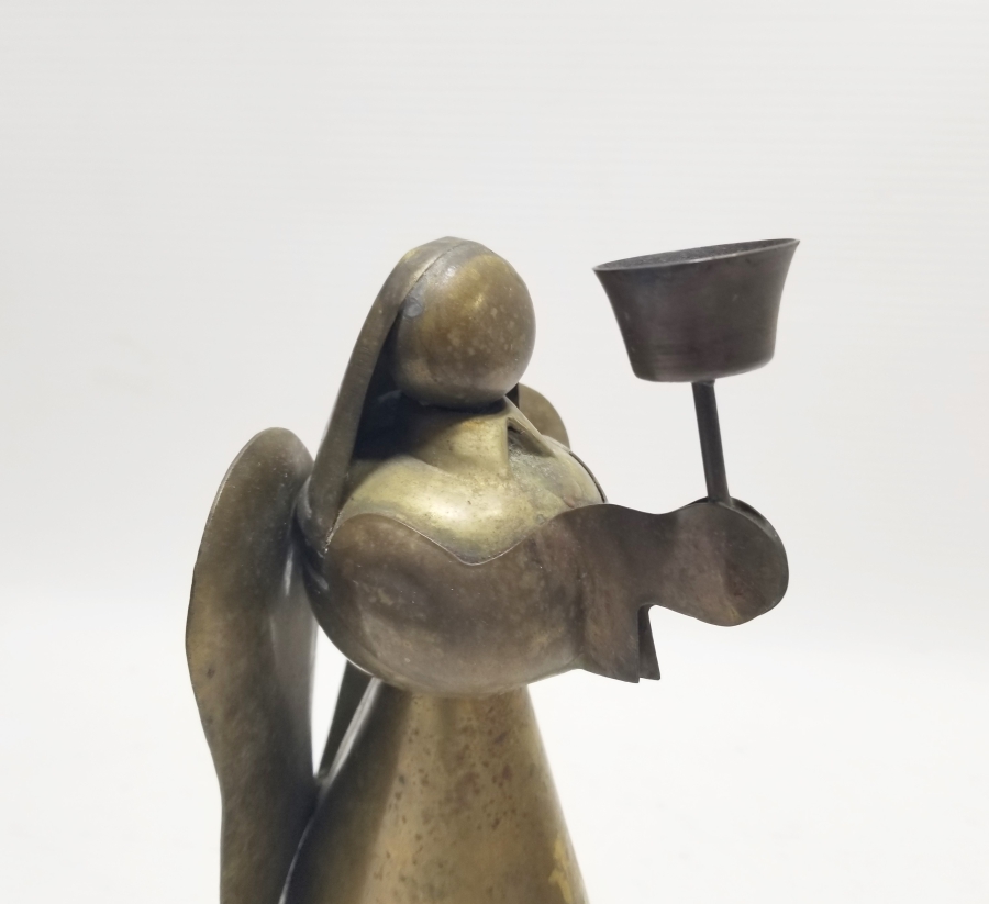 MERYEM ANA FORMUNDA YAPILMIŞ ANTİKA MUMLUK