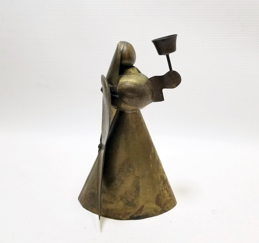 MERYEM ANA FORMUNDA YAPILMIŞ ANTİKA MUMLUK