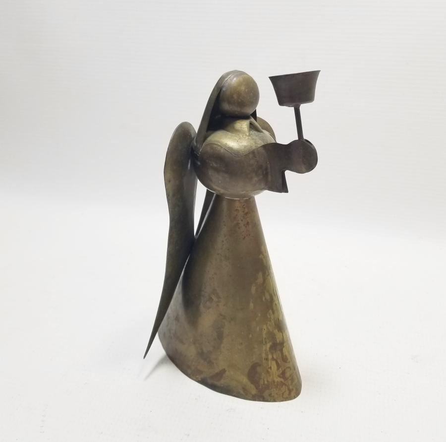 MERYEM ANA FORMUNDA YAPILMIŞ ANTİKA MUMLUK