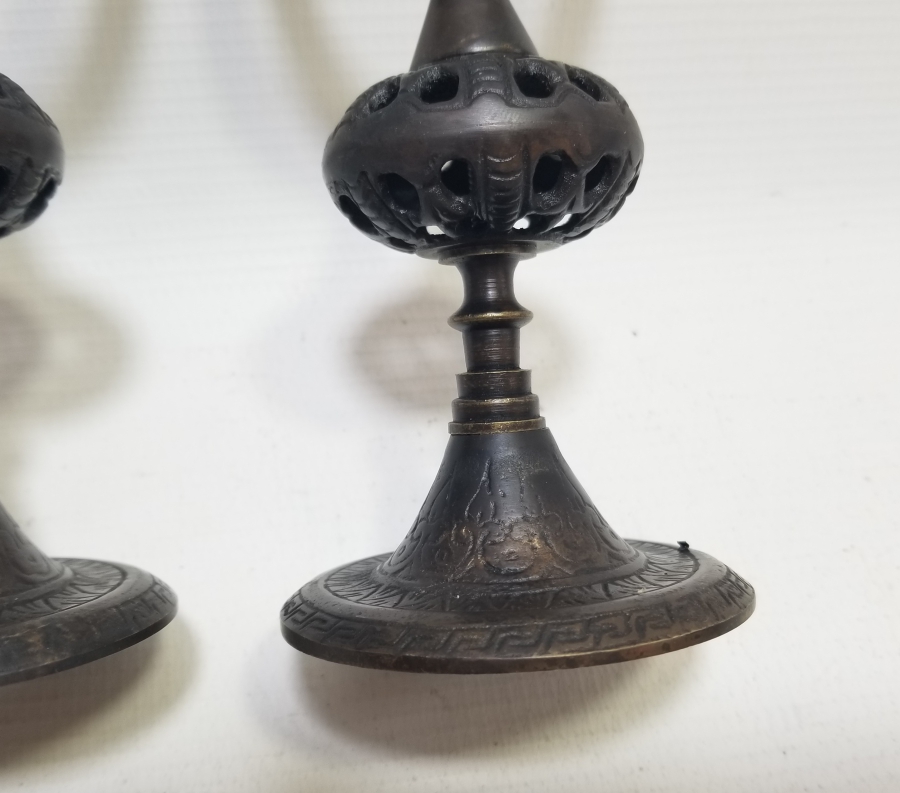 KABARTMA İŞÇİLİKLİ ANTEP YAPIMI ÇİFT ALEM FORMLU DEKORATİF OBJE