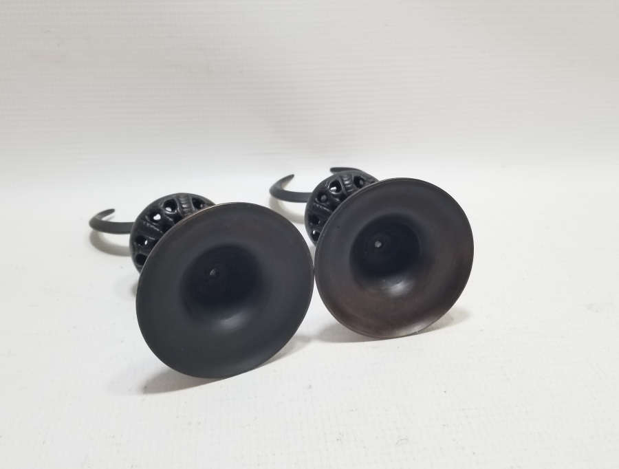 KABARTMA İŞÇİLİKLİ ANTEP YAPIMI ÇİFT ALEM FORMLU DEKORATİF OBJE