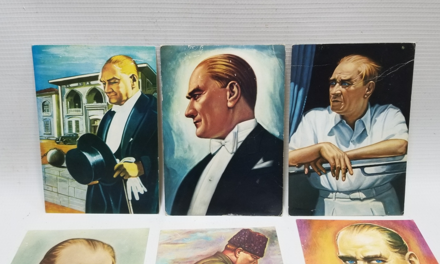 RENKLİ BASKI ATATÜRK FOTOĞRAFLARI
