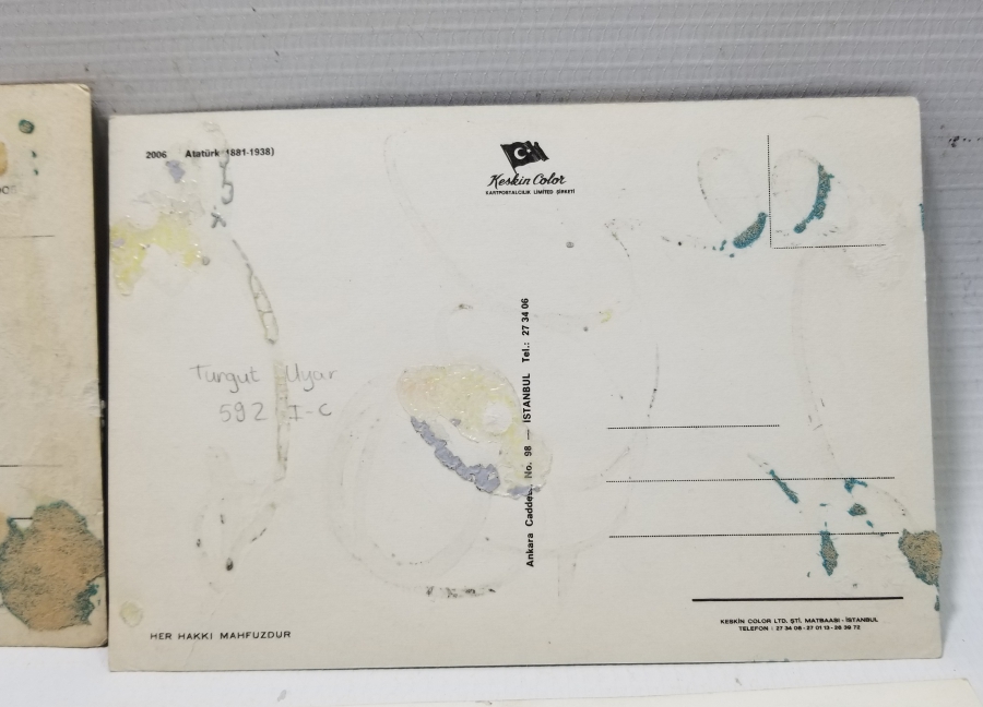 RENKLİ BASKI ATATÜRK FOTOĞRAFLARI