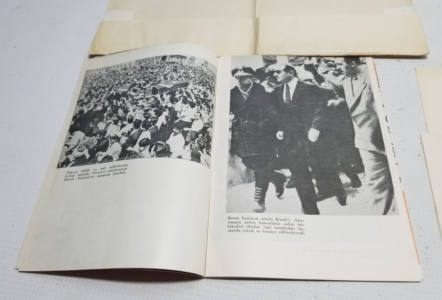 ADNAN MENDERES İÇİN HAZIRLANMIŞ NADİR YASSI ADA BROŞÜRÜ