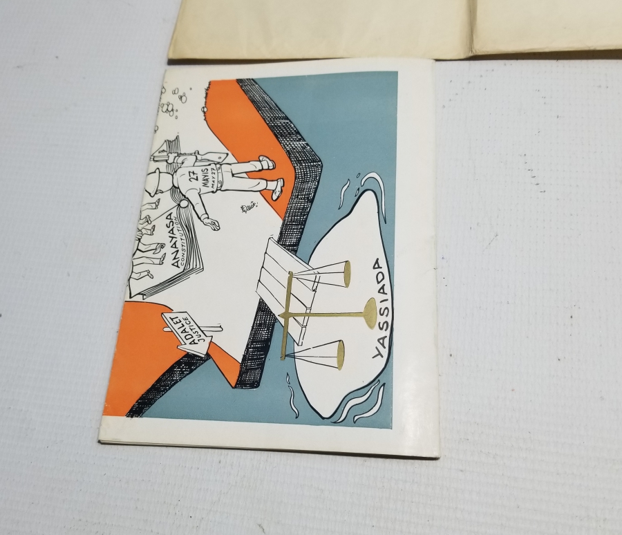 ADNAN MENDERES İÇİN HAZIRLANMIŞ NADİR YASSI ADA BROŞÜRÜ