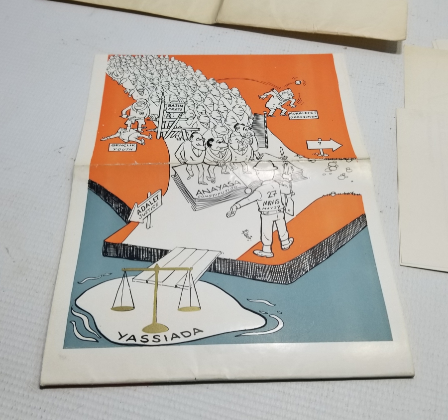 ADNAN MENDERES İÇİN HAZIRLANMIŞ NADİR YASSI ADA BROŞÜRÜ