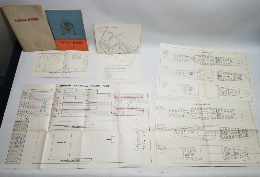 ADNAN MENDERES İÇİN HAZIRLANMIŞ NADİR YASSI ADA BROŞÜRÜ
