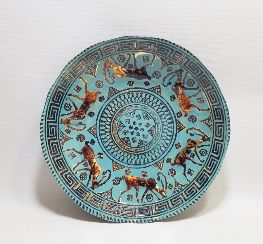 ÜZERİ ALTIN VARAKLI DEKORATİF AVRUPA SUNUMLUK