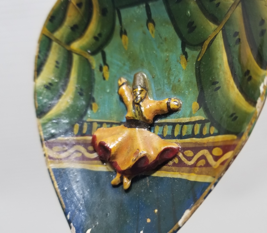 KONYA İŞİ EL BOYAMA ANTİKA KAŞIK