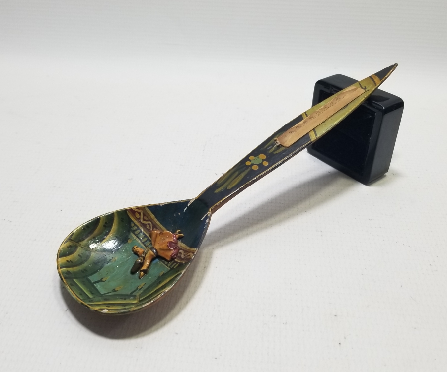 KONYA İŞİ EL BOYAMA ANTİKA KAŞIK