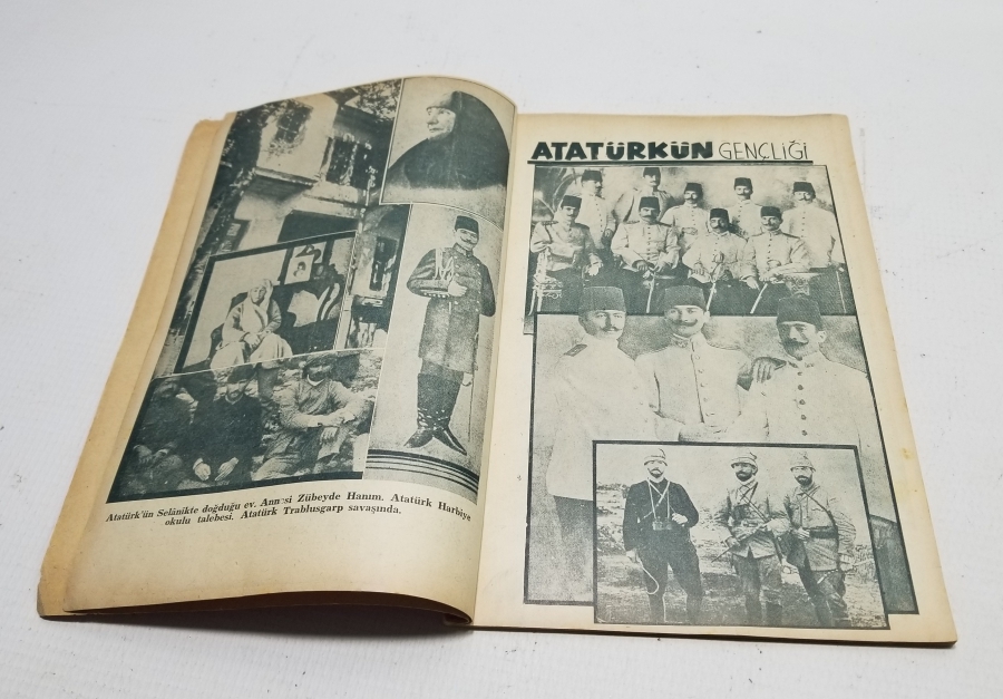 1939 YILI BASIMI ATATÜRK ALBÜMÜ İSİMLİ KİTAP