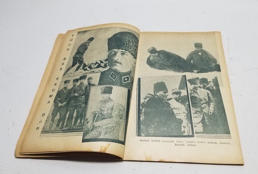 1939 YILI BASIMI ATATÜRK ALBÜMÜ İSİMLİ KİTAP