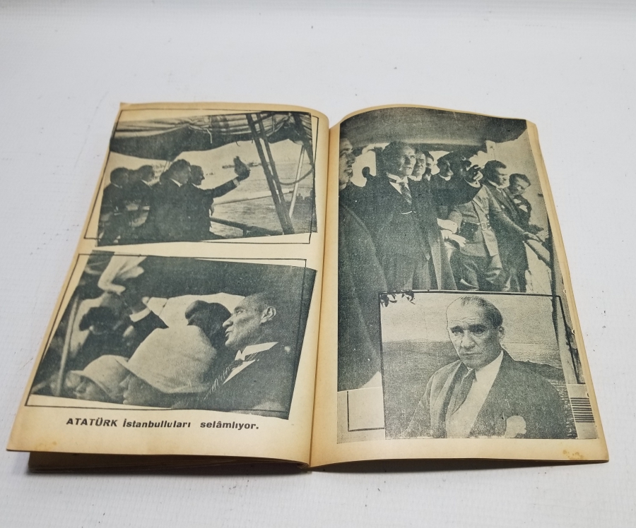 1939 YILI BASIMI ATATÜRK ALBÜMÜ İSİMLİ KİTAP