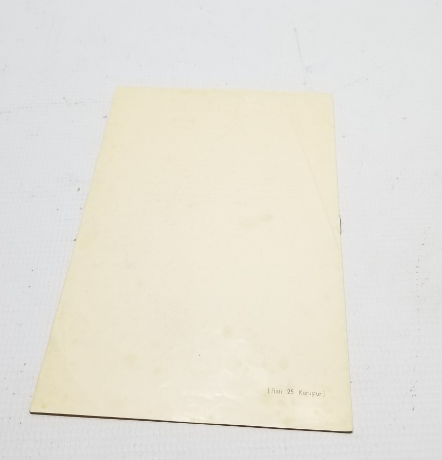 1953 TARİHLİ ATATÜRK'ÜN GERÇEK SİMASI İSİMLİ DERGİ