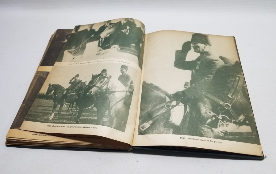 FOTOĞRAFLARLA ATATÜRK İSİMLİ ANTİKA ALBÜM