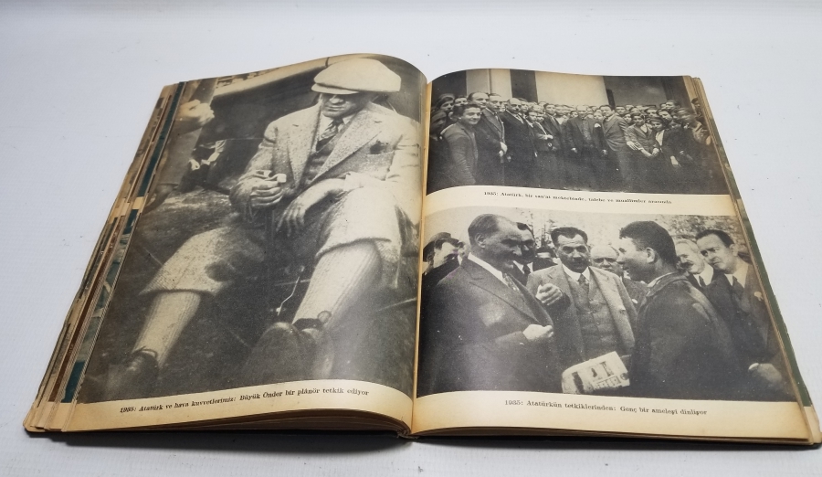 FOTOĞRAFLARLA ATATÜRK İSİMLİ ANTİKA ALBÜM
