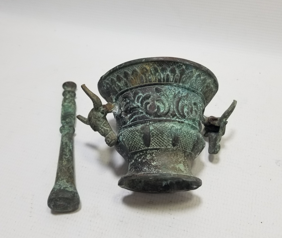 KABARTMA İŞÇİLİKLİ DEKORATİF GAZİANTEP YAPIMI HAVAN