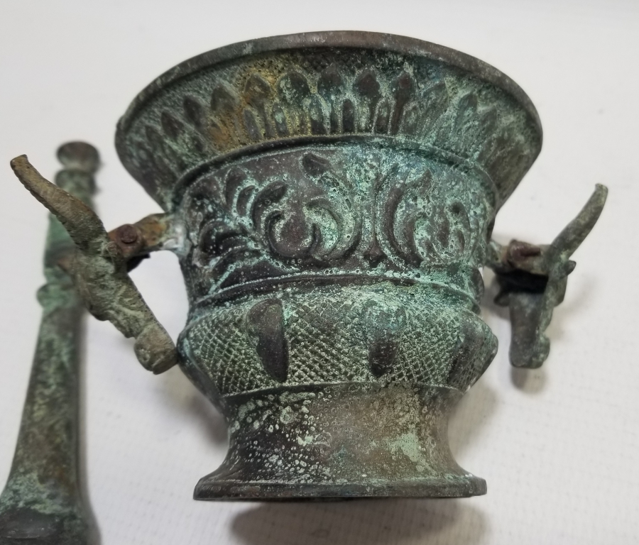 KABARTMA İŞÇİLİKLİ DEKORATİF GAZİANTEP YAPIMI HAVAN