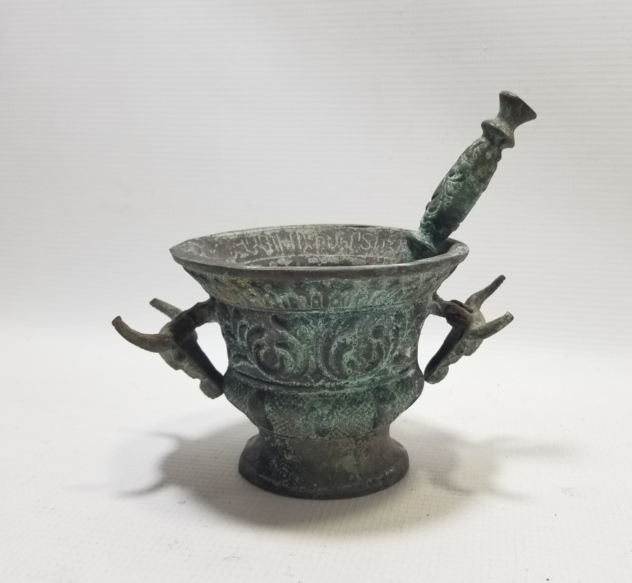 KABARTMA İŞÇİLİKLİ DEKORATİF GAZİANTEP YAPIMI HAVAN