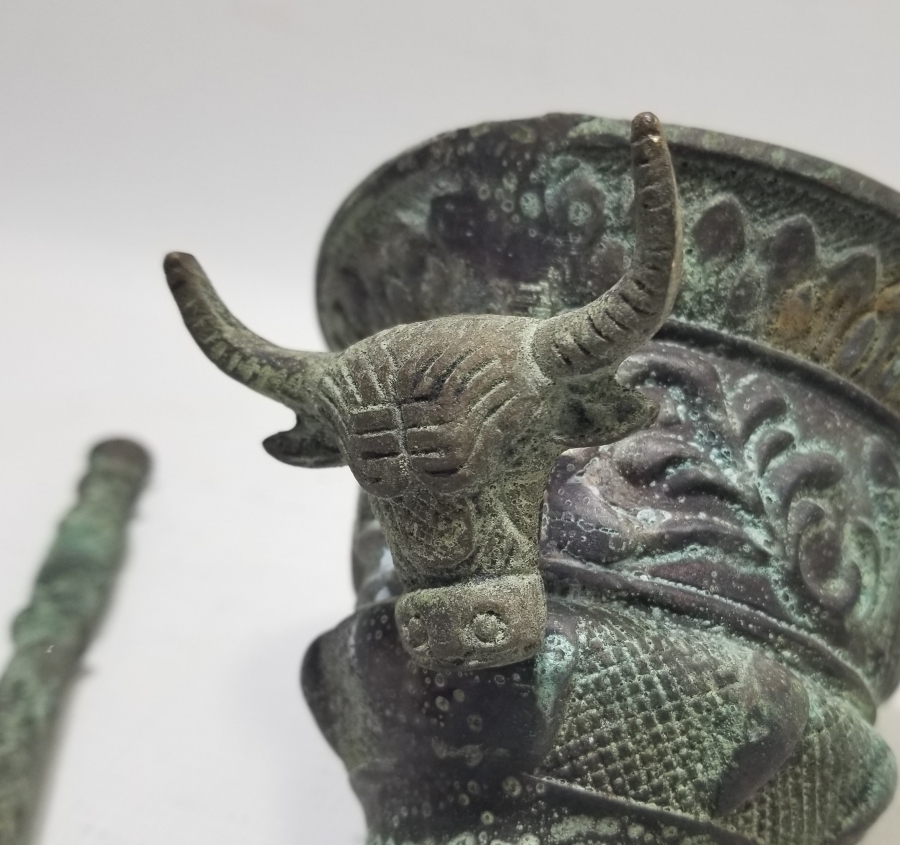 KABARTMA İŞÇİLİKLİ DEKORATİF GAZİANTEP YAPIMI HAVAN