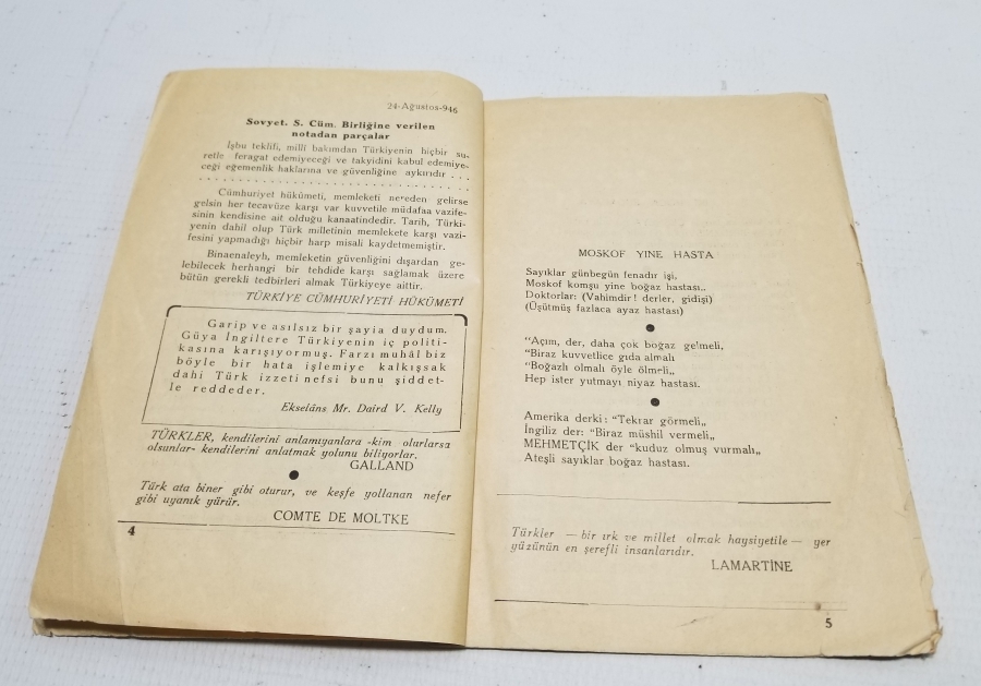 SEBAHATTİN ÇANKAYA'NIN YAZDIĞI "MOSKOFLARA CEVAP" İSİMLİ ŞİİR KİTABI