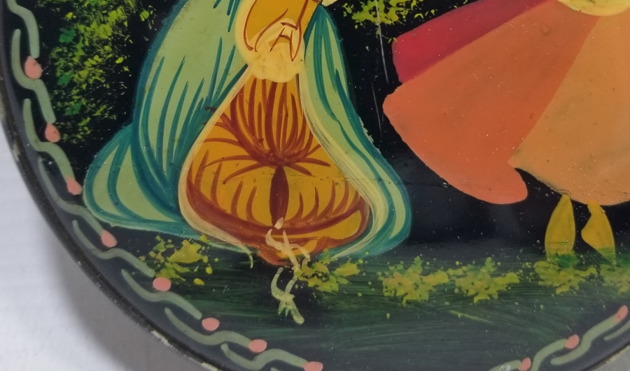 KONYA HATIRASI EL BOYAMA DUVAR TABAĞI