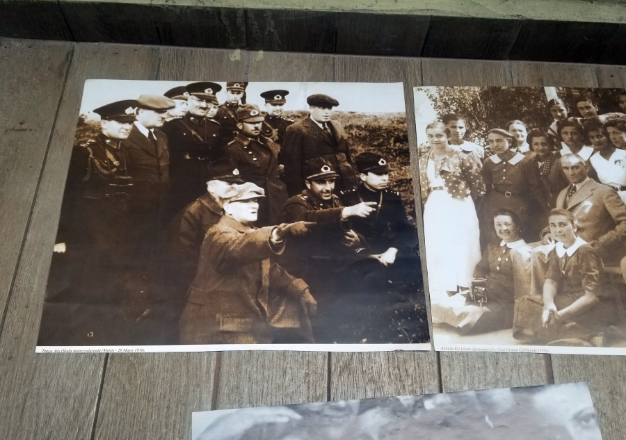 BÜYÜK BOY CUMHURİYET DÖNEMİ İKİNCİ BASKI ATATÜRK GÖRSELLİ FOTOĞRAFLAR