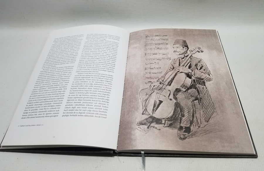 TANBURİ CEMİL BEY NOTA KÜLLİYATI İSİMLİ PRESTİJ KİTAP