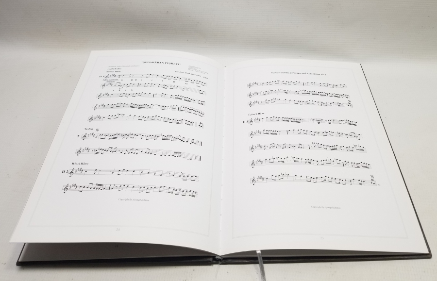 TANBURİ CEMİL BEY NOTA KÜLLİYATI İSİMLİ PRESTİJ KİTAP