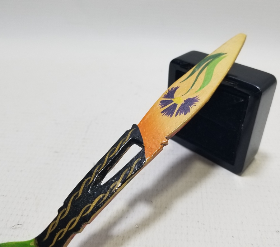 KABARTMA İŞÇİLİKLİ EL BOYAMA ANTİKA KONYA DUVAR KAŞIĞI