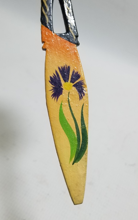 KABARTMA İŞÇİLİKLİ EL BOYAMA ANTİKA KONYA DUVAR KAŞIĞI