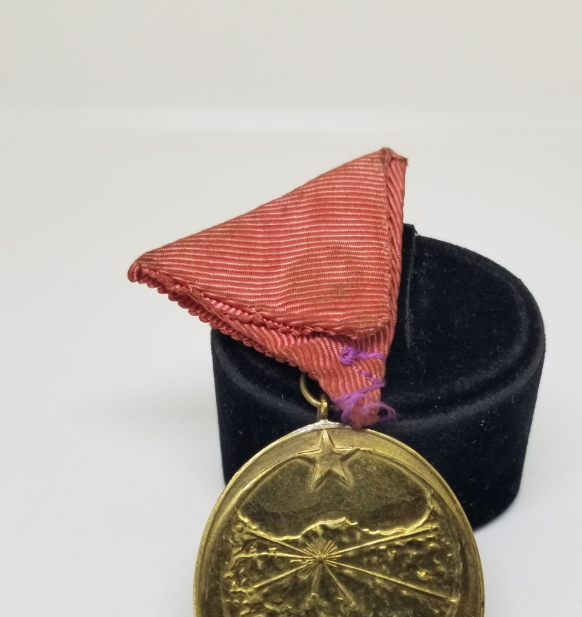 ORİJİNAL ASKISIYLA İSTİKLAL SAVAŞI MADALYASI - İSTİKLAL MADALYASI