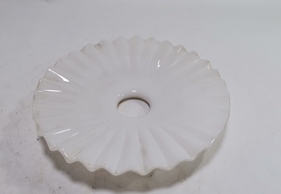 OSMANLI DÖNEMİ CAM OPALİN LAMBA TACI