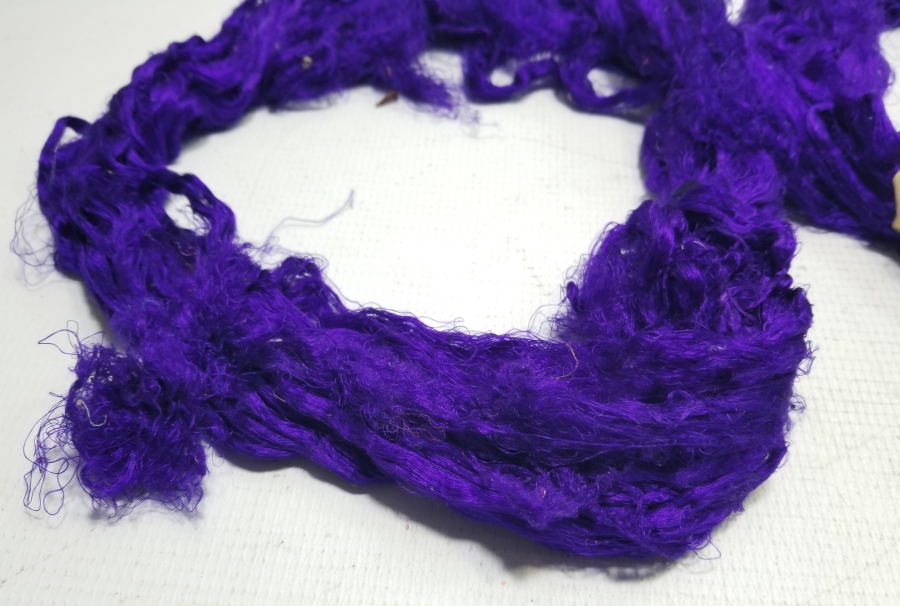 OSMANLI DÖNEMİ KÖK BOYALI NADİR İPEK KULLANILMAMIŞ İPLİK