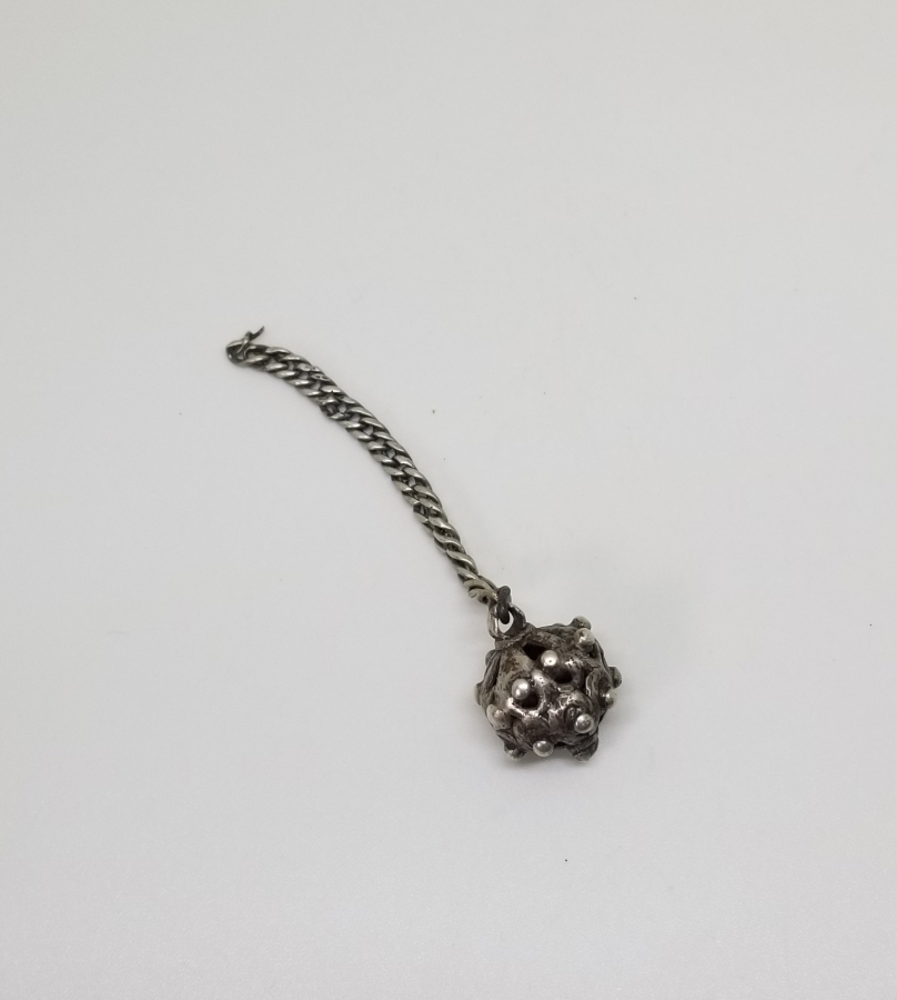 OSMANLI DÖNEMİ GÜMÜŞ TESPİH PÜSKÜLÜ