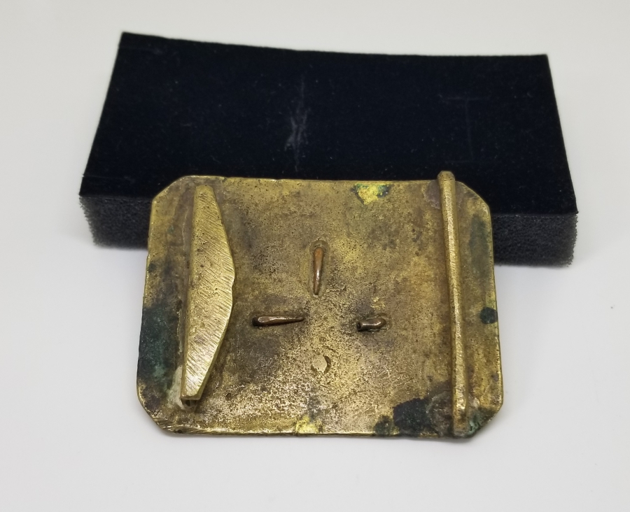 ÜZERİ OSMANLICA YAZILI KULELİ ASKERİ LİSE ÖĞRENCİ KEMER TOKASI