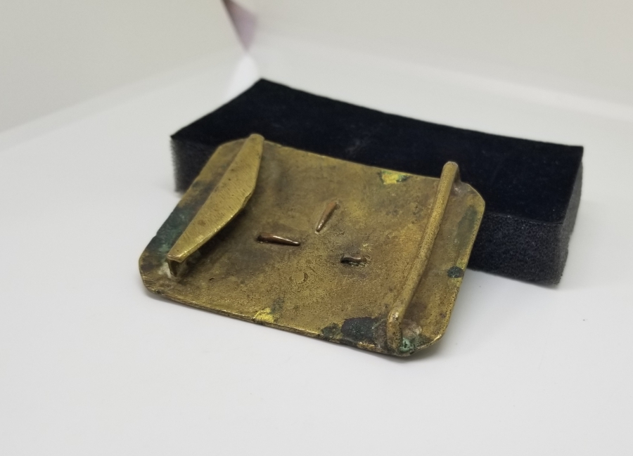 ÜZERİ OSMANLICA YAZILI KULELİ ASKERİ LİSE ÖĞRENCİ KEMER TOKASI